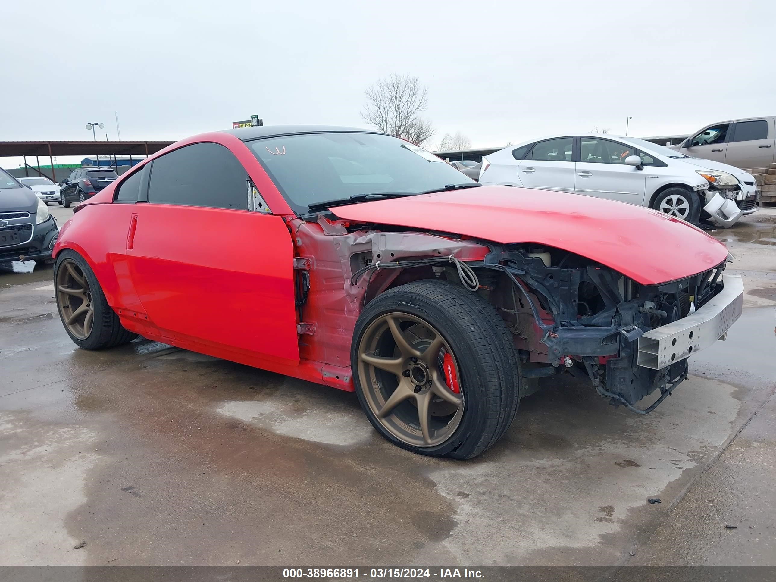 NISSAN 350Z 2008 jn1bz34e88m752882