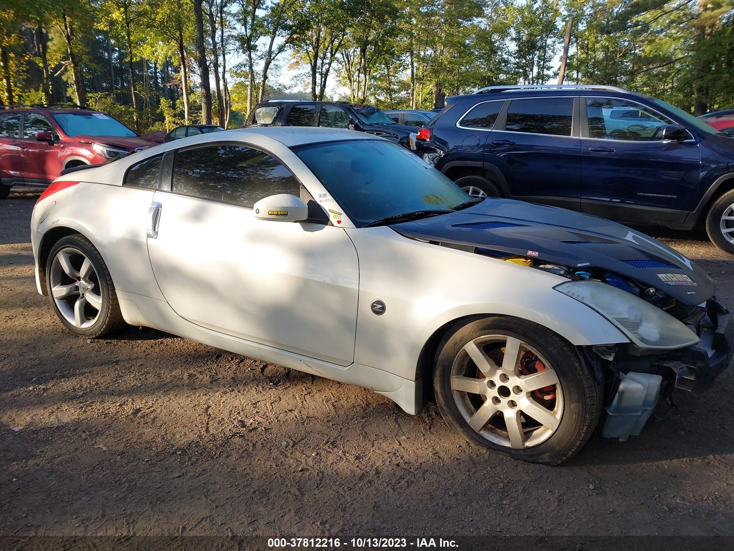 NISSAN 350Z 2008 jn1bz34ex8m752236