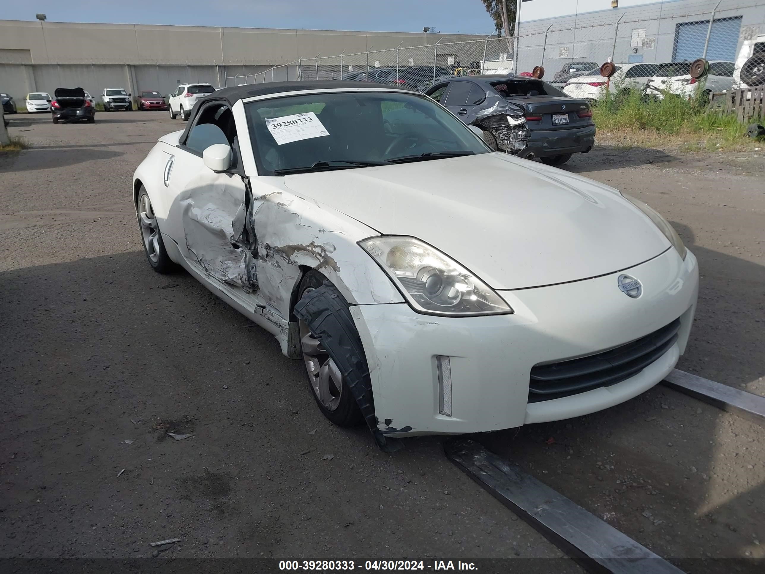 NISSAN 350Z 2007 jn1bz36a57m654112