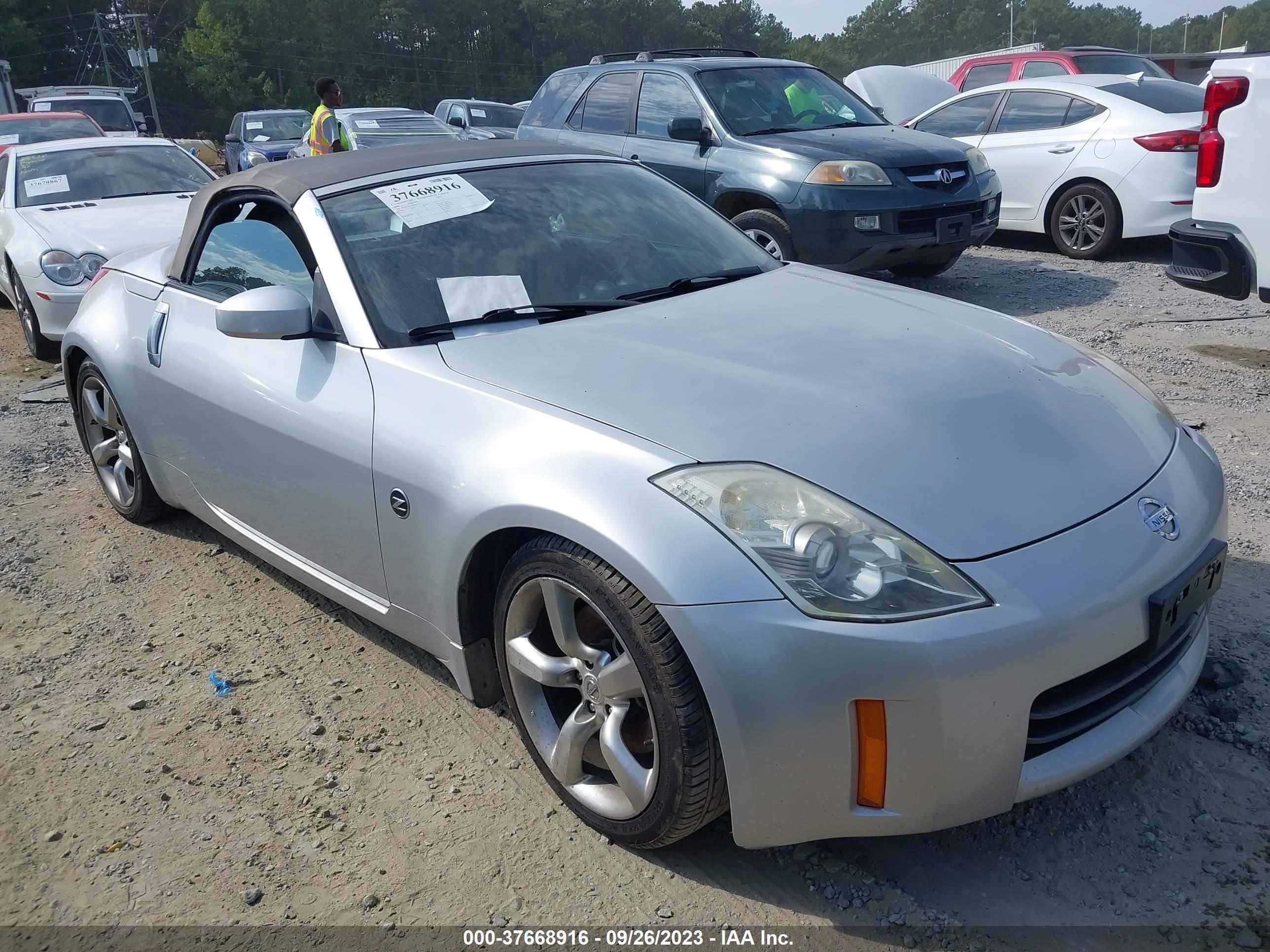 NISSAN 350Z 2008 jn1bz36a88m852782