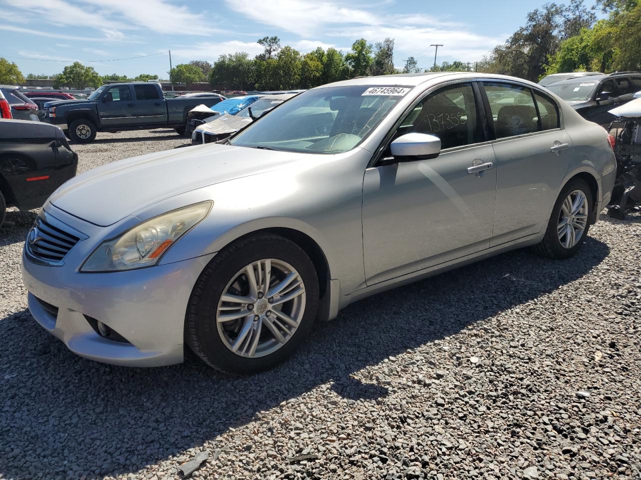 INFINITI G 2013 jn1cv6ap0dm719327