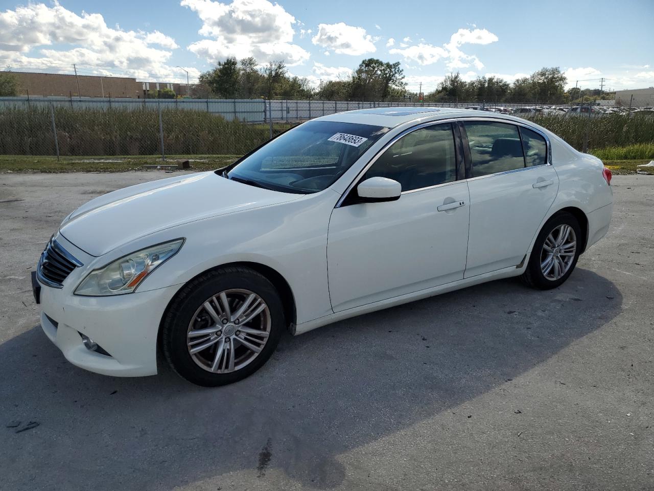 INFINITI G 2013 jn1cv6ap0dm721451