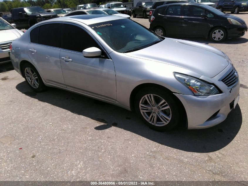 INFINITI G 2010 jn1cv6ap1am202758