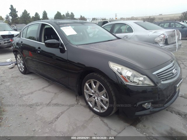 INFINITI G37 SEDAN 2013 jn1cv6ap1dm300841