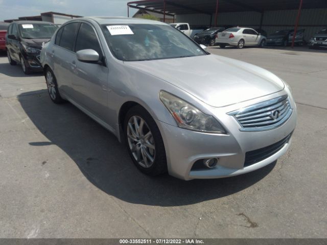 INFINITI G37 SEDAN 2013 jn1cv6ap1dm718140