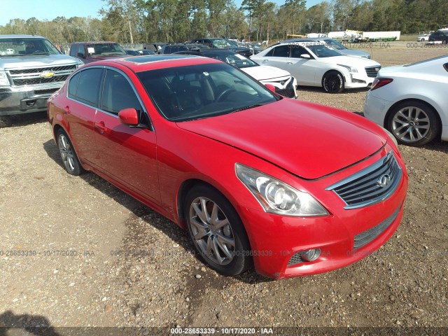 INFINITI G37 SEDAN 2012 jn1cv6ap2cm620202