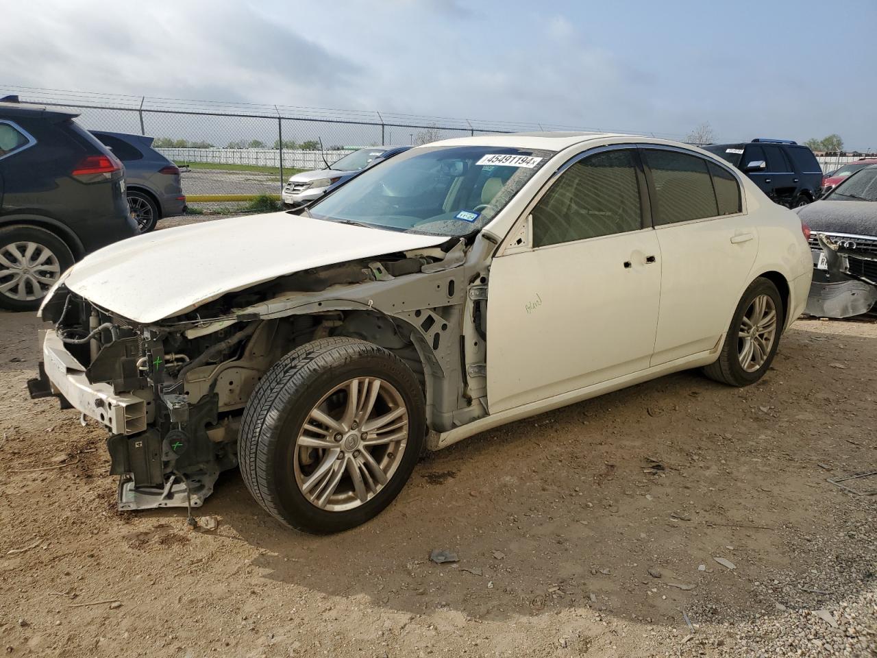 INFINITI G 2012 jn1cv6ap3cm628633