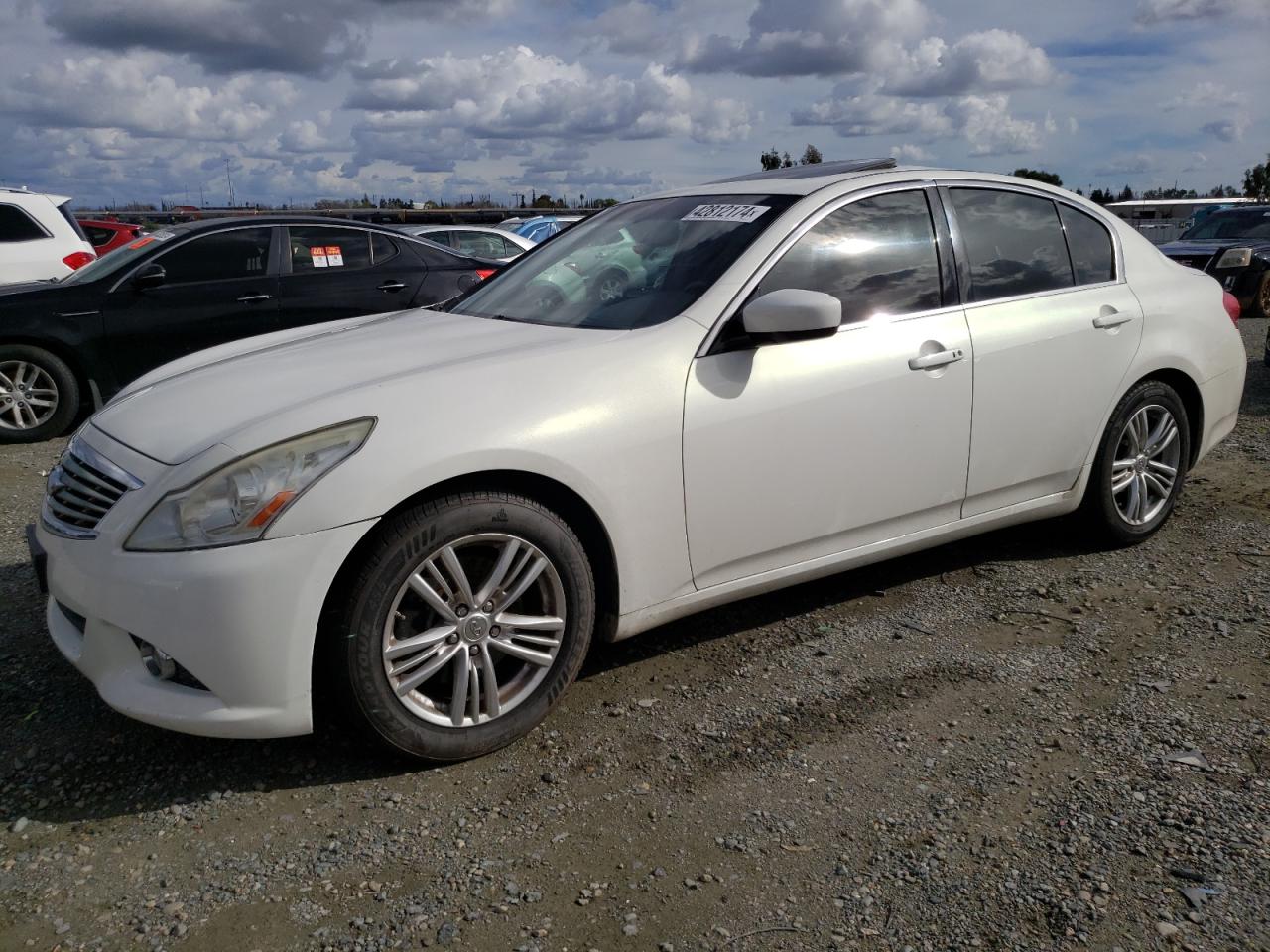 INFINITI G 2012 jn1cv6ap4cm622257