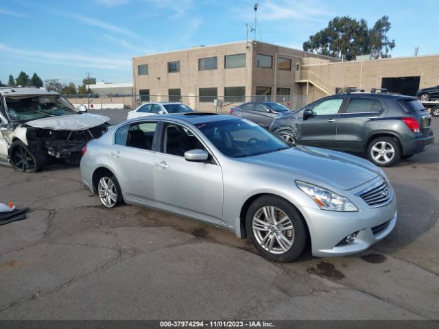 INFINITI G37 SEDAN 2013 jn1cv6ap5dm303306