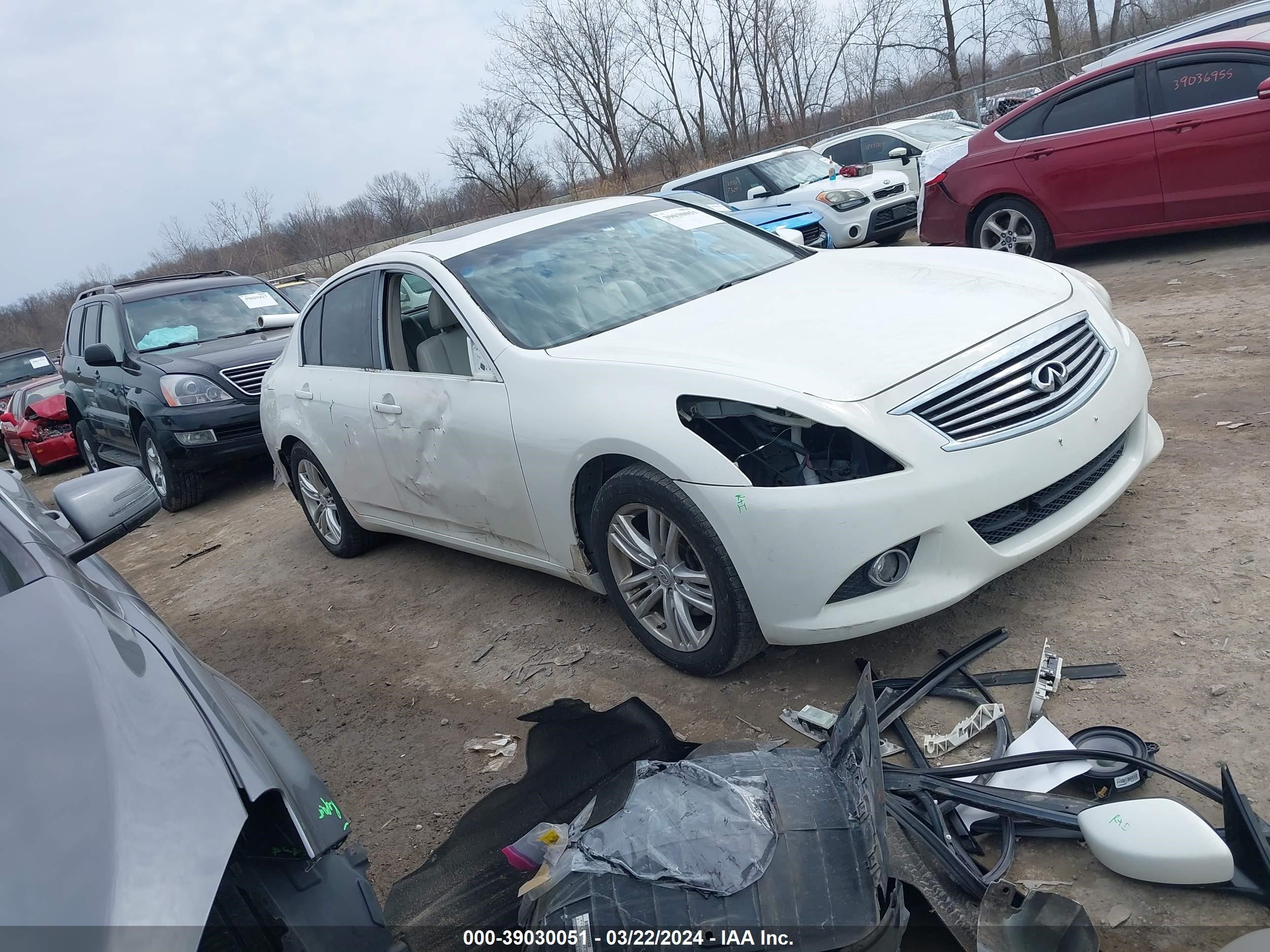 INFINITI G 2011 jn1cv6ap6bm508453