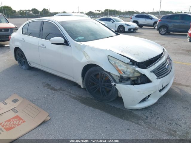 INFINITI G37 2013 jn1cv6ap7dm304103