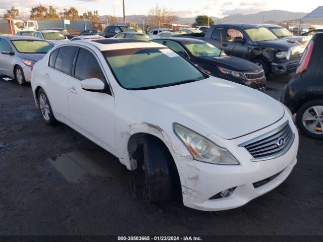 INFINITI G37 2011 jn1cv6ap8bm300400