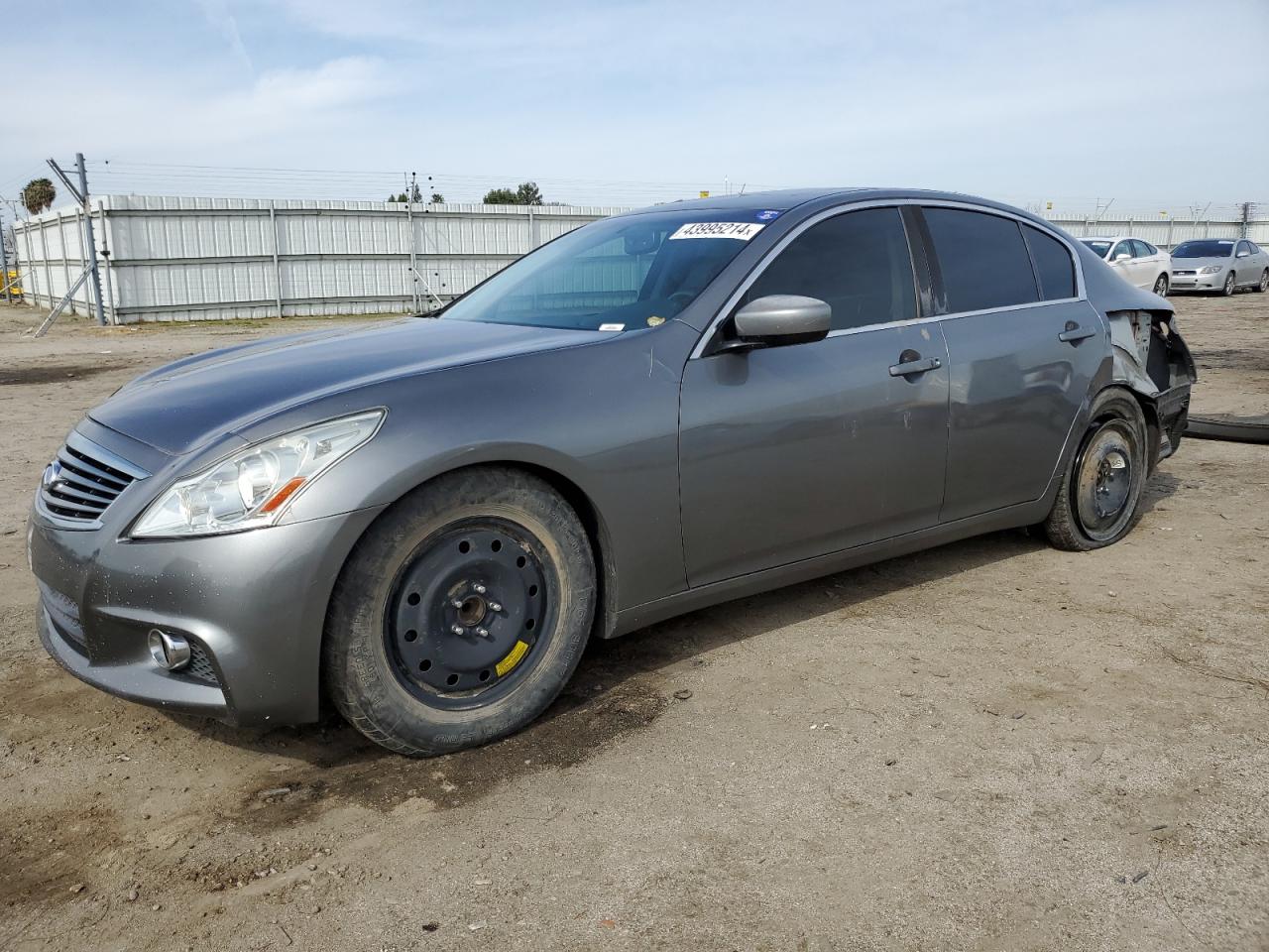 INFINITI G 2011 jn1cv6ap8bm501133