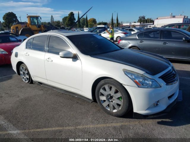 INFINITI G37 2012 jn1cv6ap8cm629129