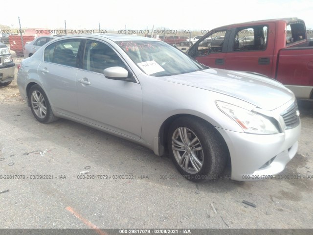 INFINITI G37 SEDAN 2013 jn1cv6ap8dm306300