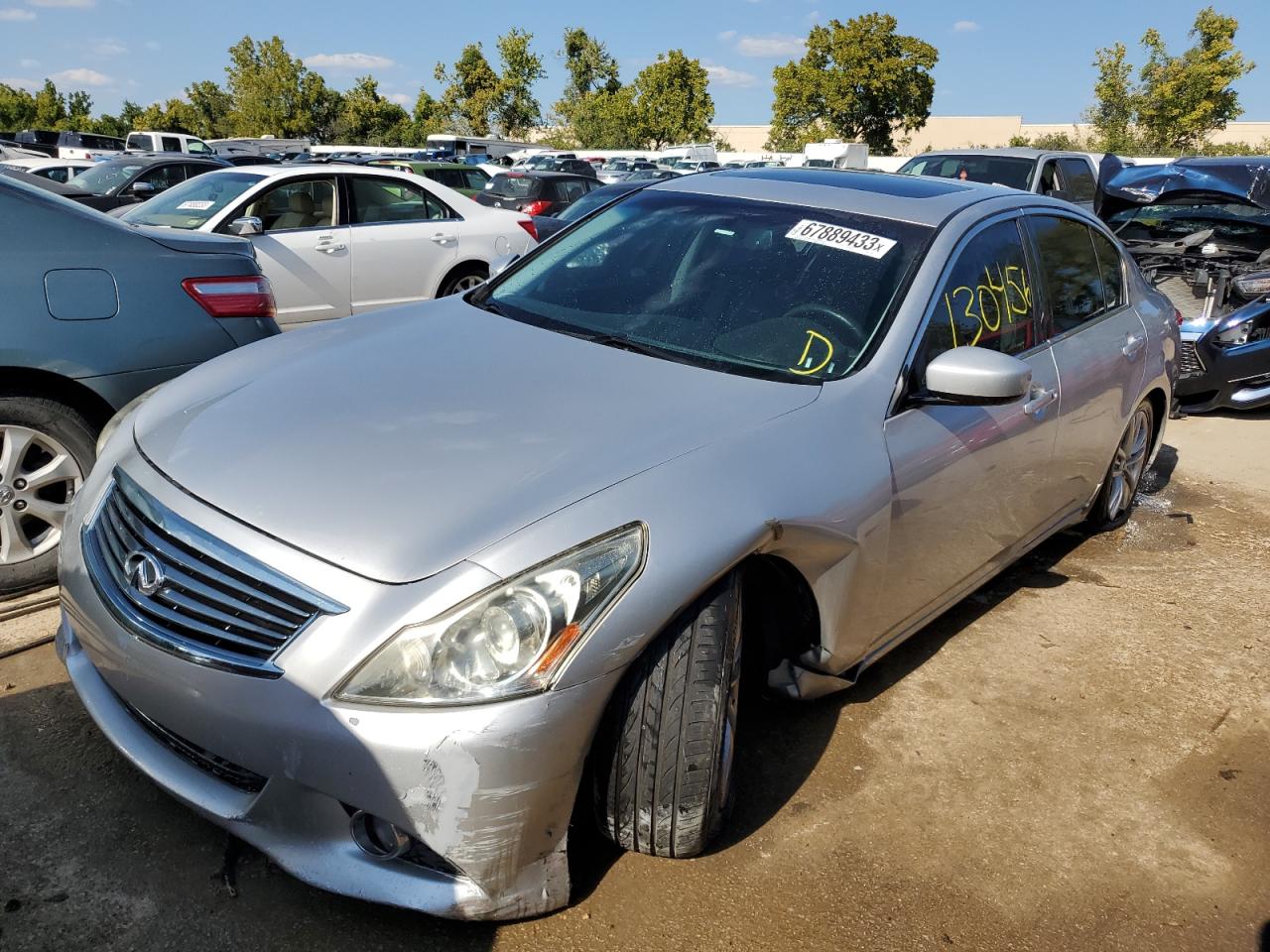 INFINITI G 2013 jn1cv6ap8dm716322