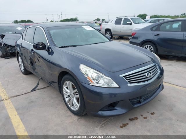 INFINITI G37 2011 jn1cv6ap9bm302222