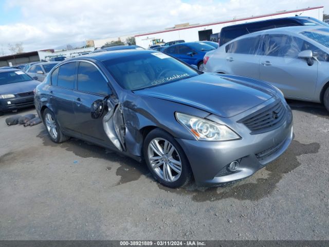 INFINITI G37 2011 jn1cv6ap9bm501884