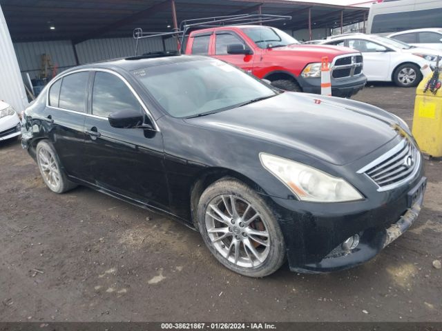 INFINITI G37 2011 jn1cv6ap9bm509287