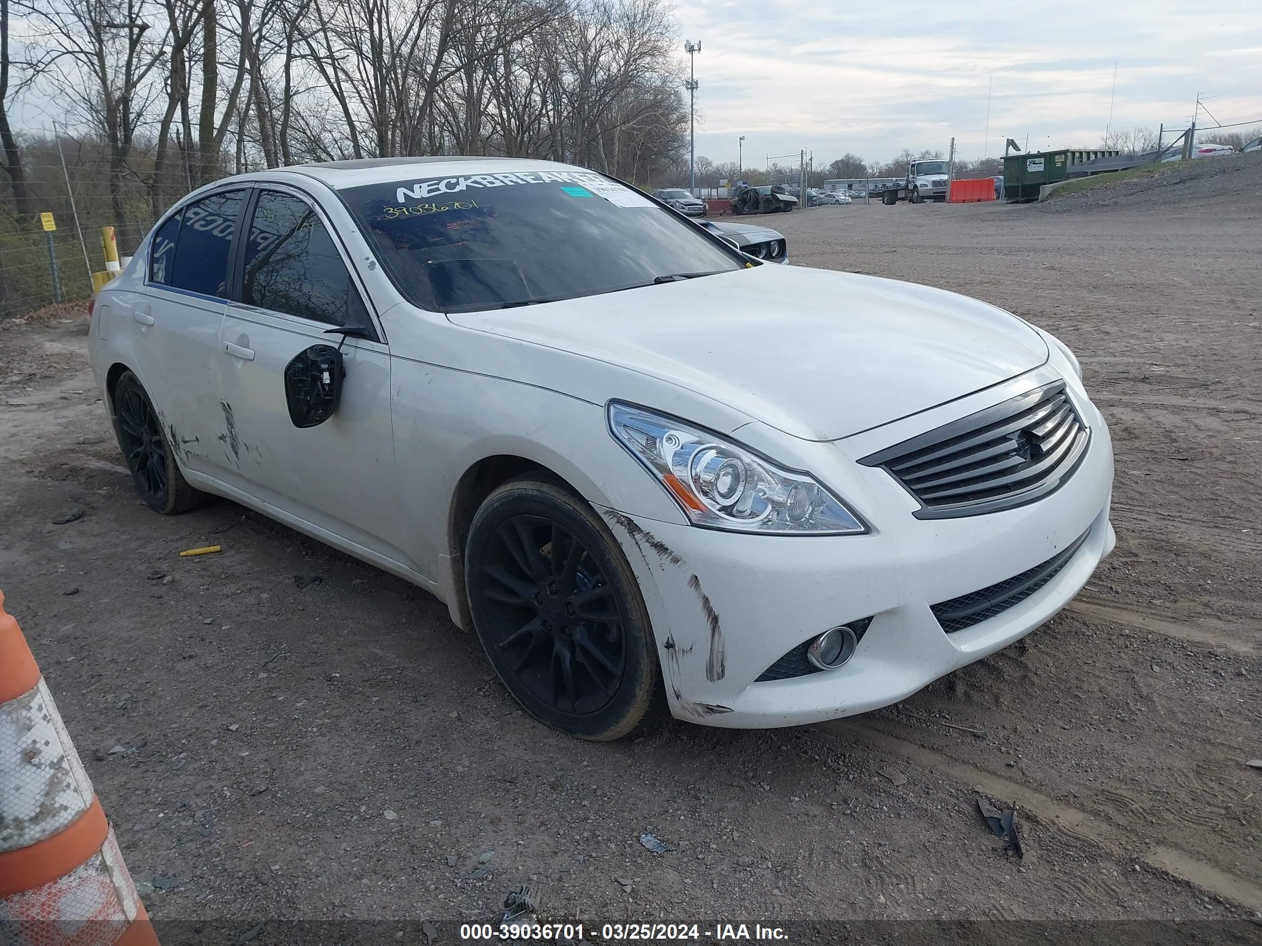 INFINITI G 2013 jn1cv6apxdm301440