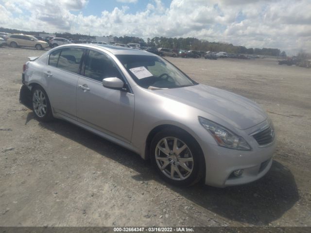 INFINITI G37 SEDAN 2013 jn1cv6apxdm716905