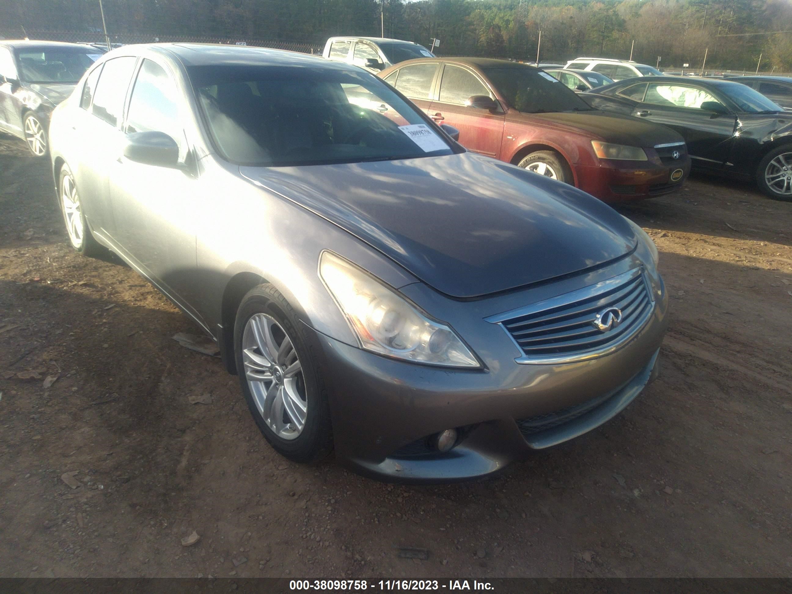 INFINITI G 2013 jn1cv6apxdm724292