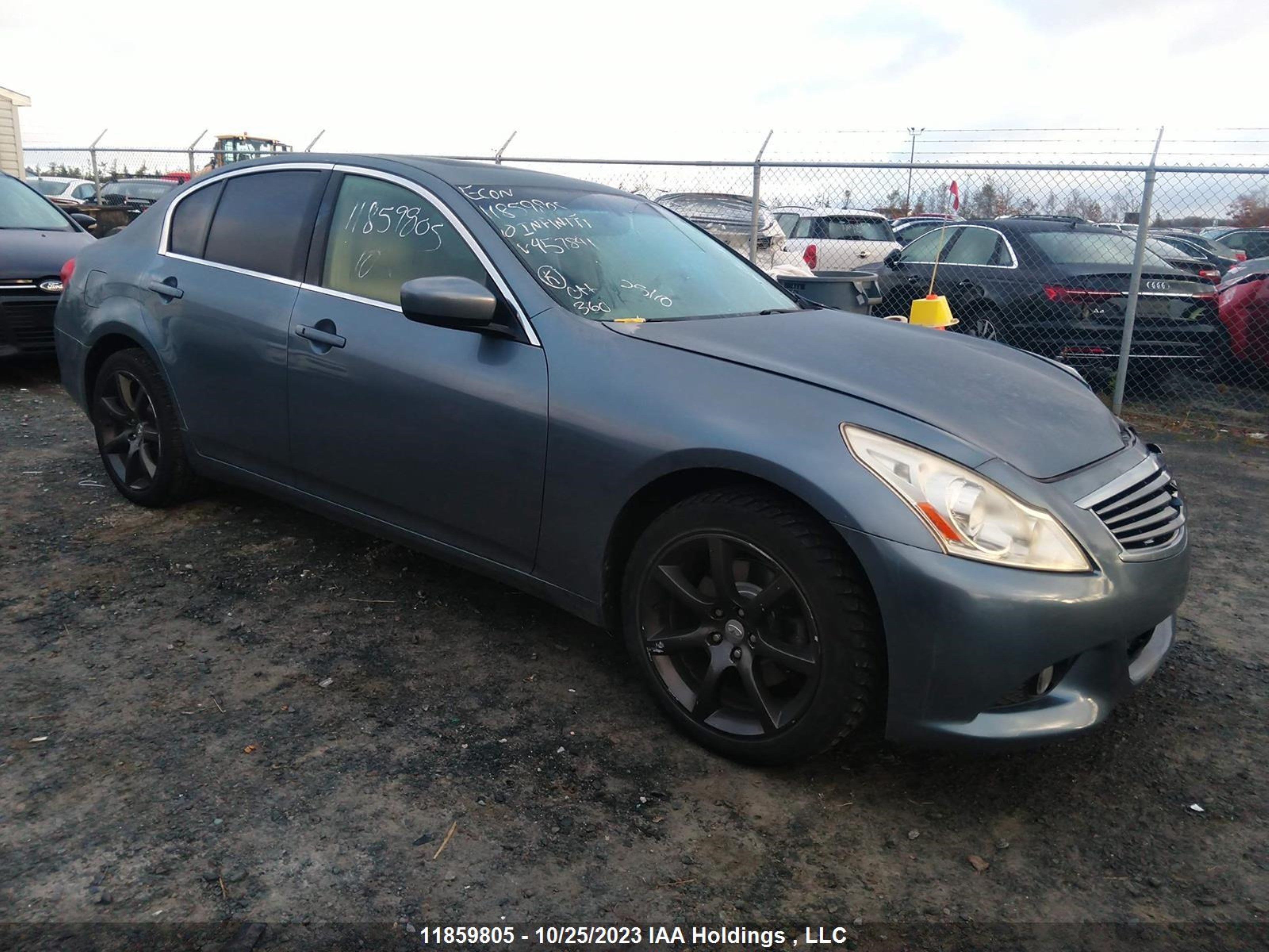 INFINITI G 2010 jn1cv6ar0am457841