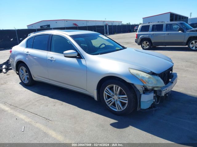 INFINITI G37X 2012 jn1cv6ar0cm670596