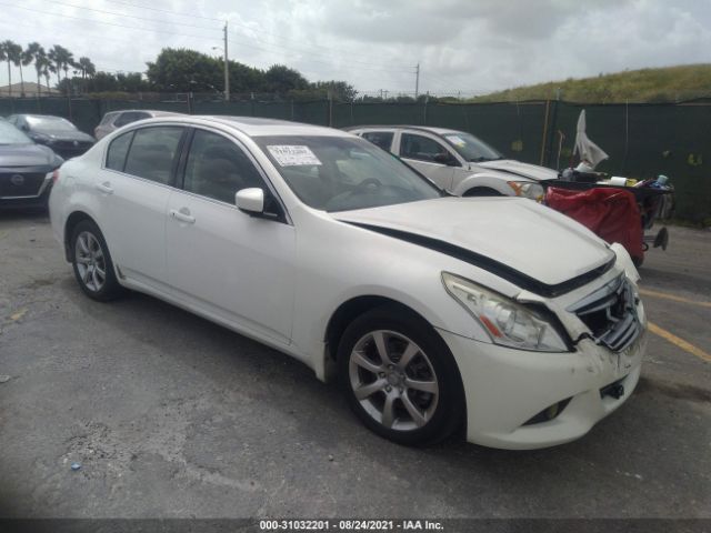 INFINITI G37 SEDAN 2013 jn1cv6ar0dm761076