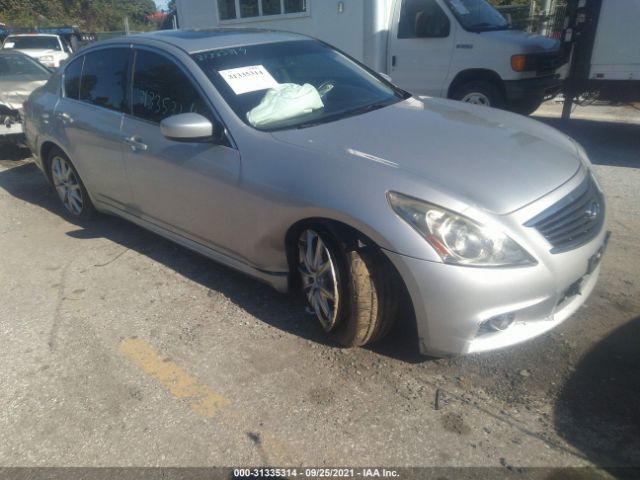 INFINITI G37 SEDAN 2013 jn1cv6ar0dm762650