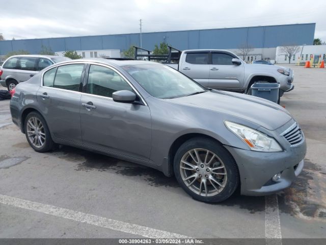 INFINITI G37X 2011 jn1cv6ar1bm409444