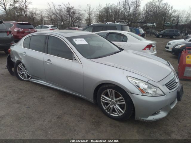 INFINITI G37 SEDAN 2012 jn1cv6ar2cm972942