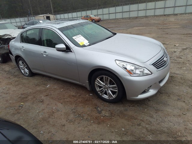 INFINITI G37 SEDAN 2012 jn1cv6ar2cm975534