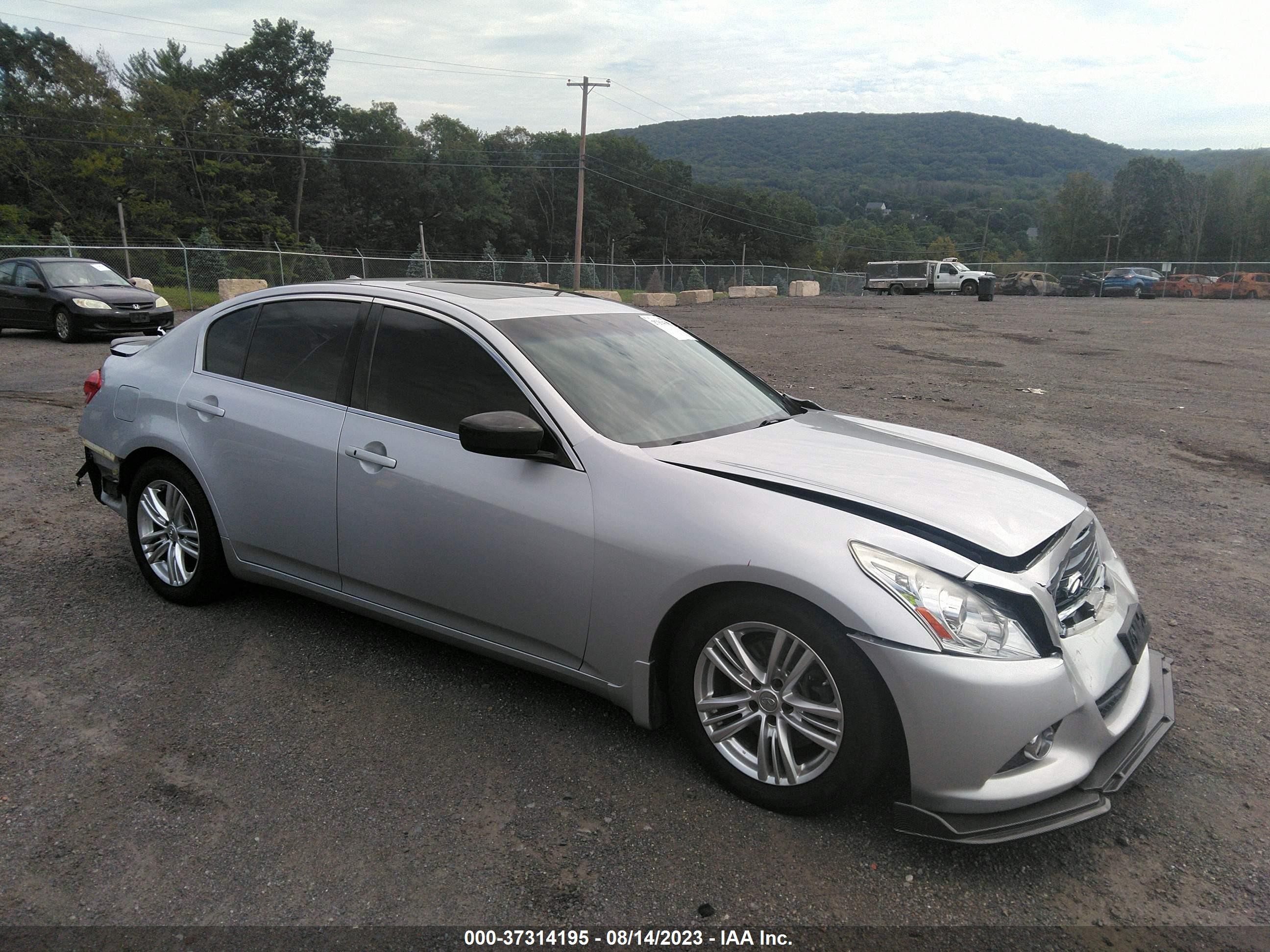 INFINITI G 2013 jn1cv6ar2dm762925