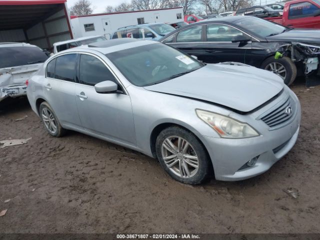 INFINITI G37X 2012 jn1cv6ar3cm972142