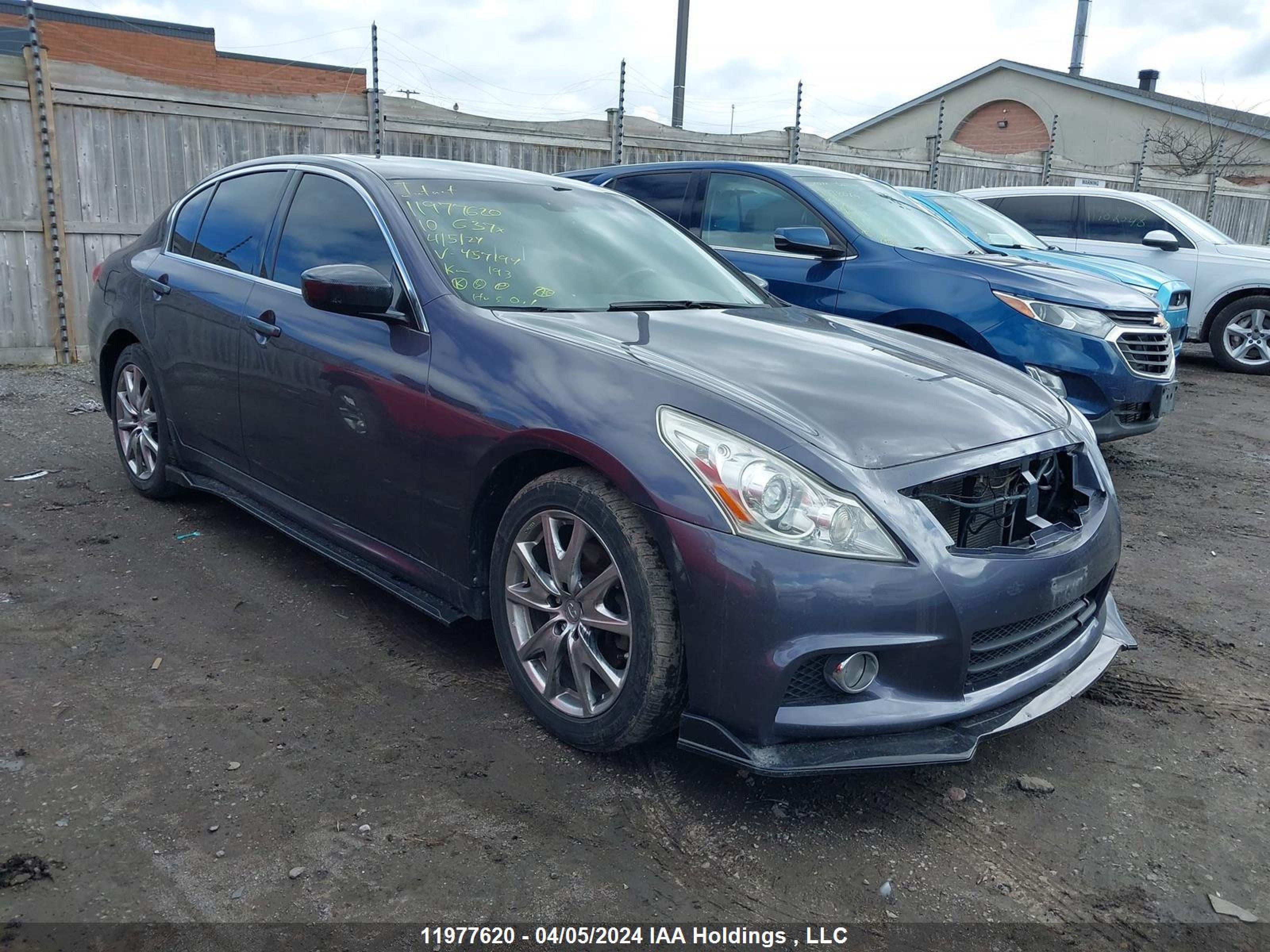 INFINITI NULL 2010 jn1cv6ar4am457194