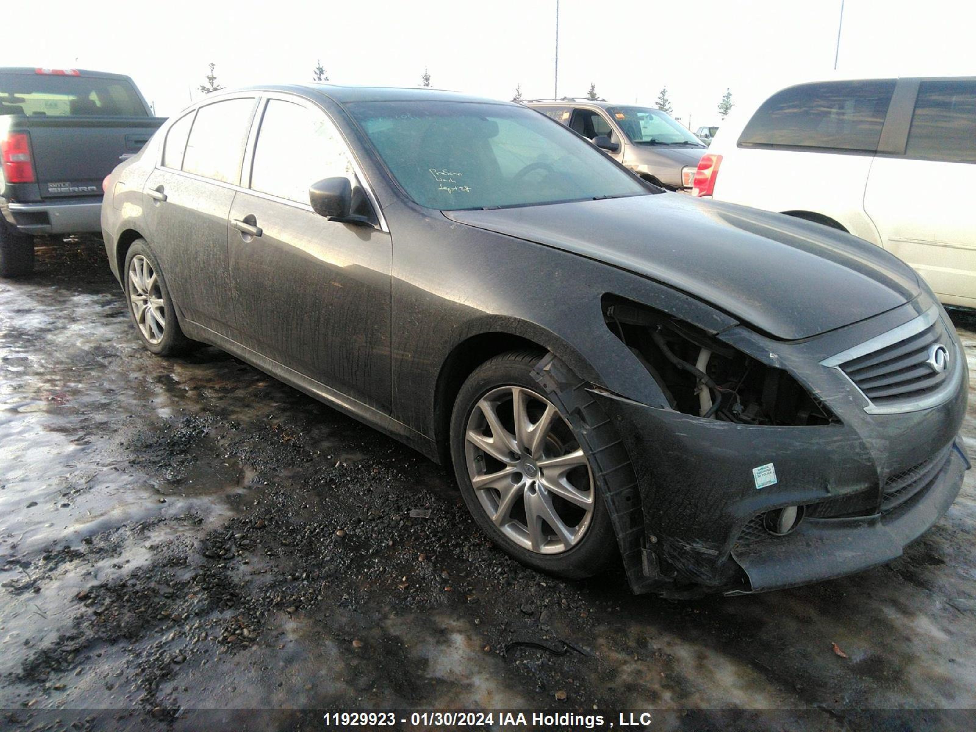 INFINITI G 2012 jn1cv6ar5cm670657