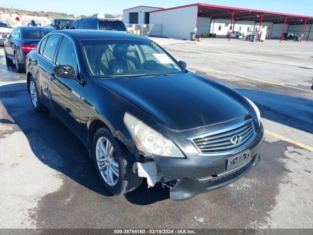 INFINITI G37X 2010 jn1cv6ar7am460106