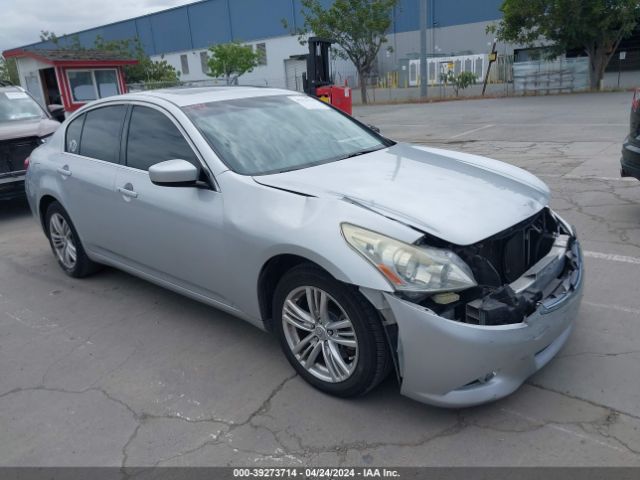 INFINITI G37X 2012 jn1cv6ar7cm975061