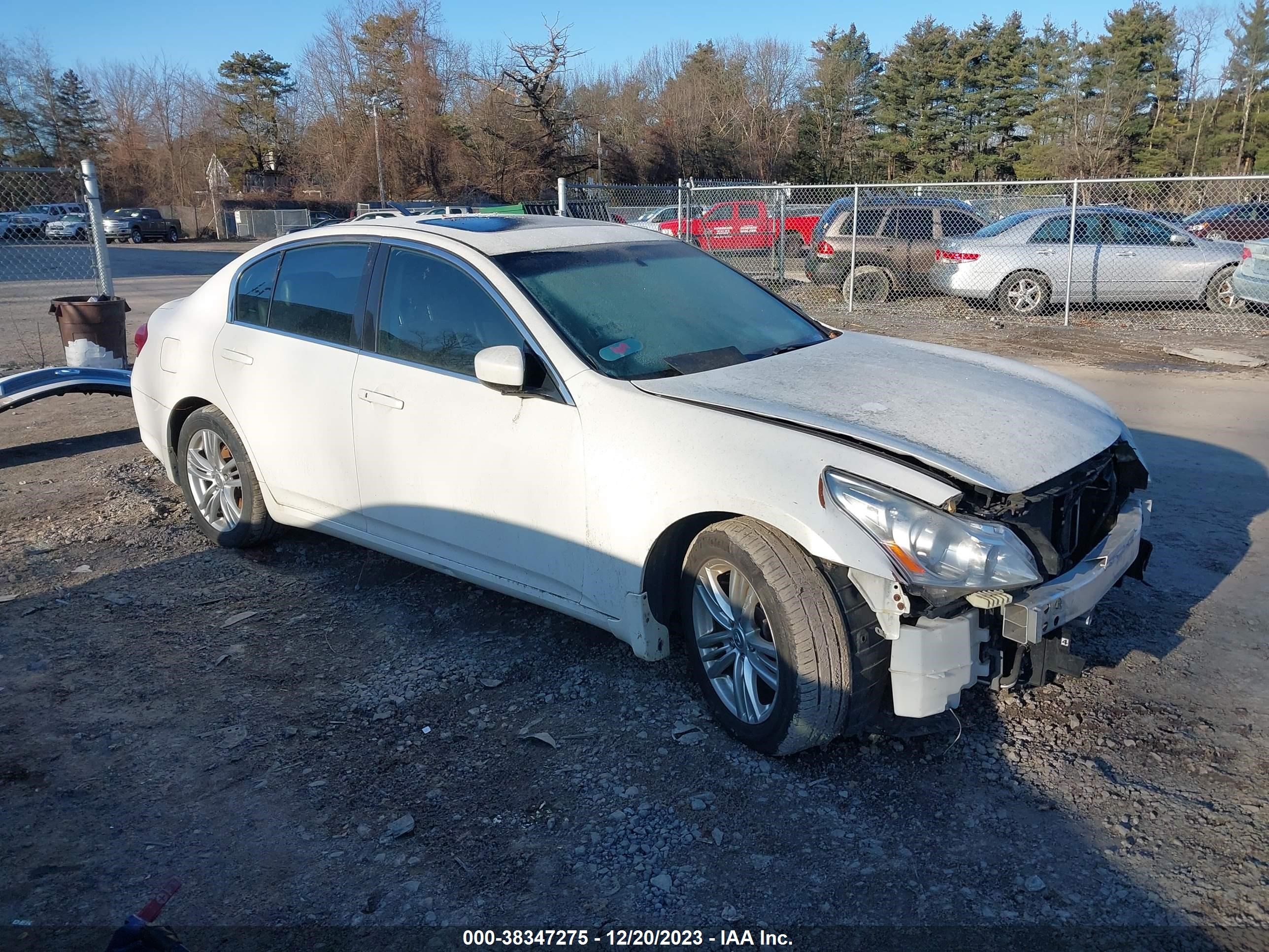 INFINITI G 2013 jn1cv6ar7dm767098