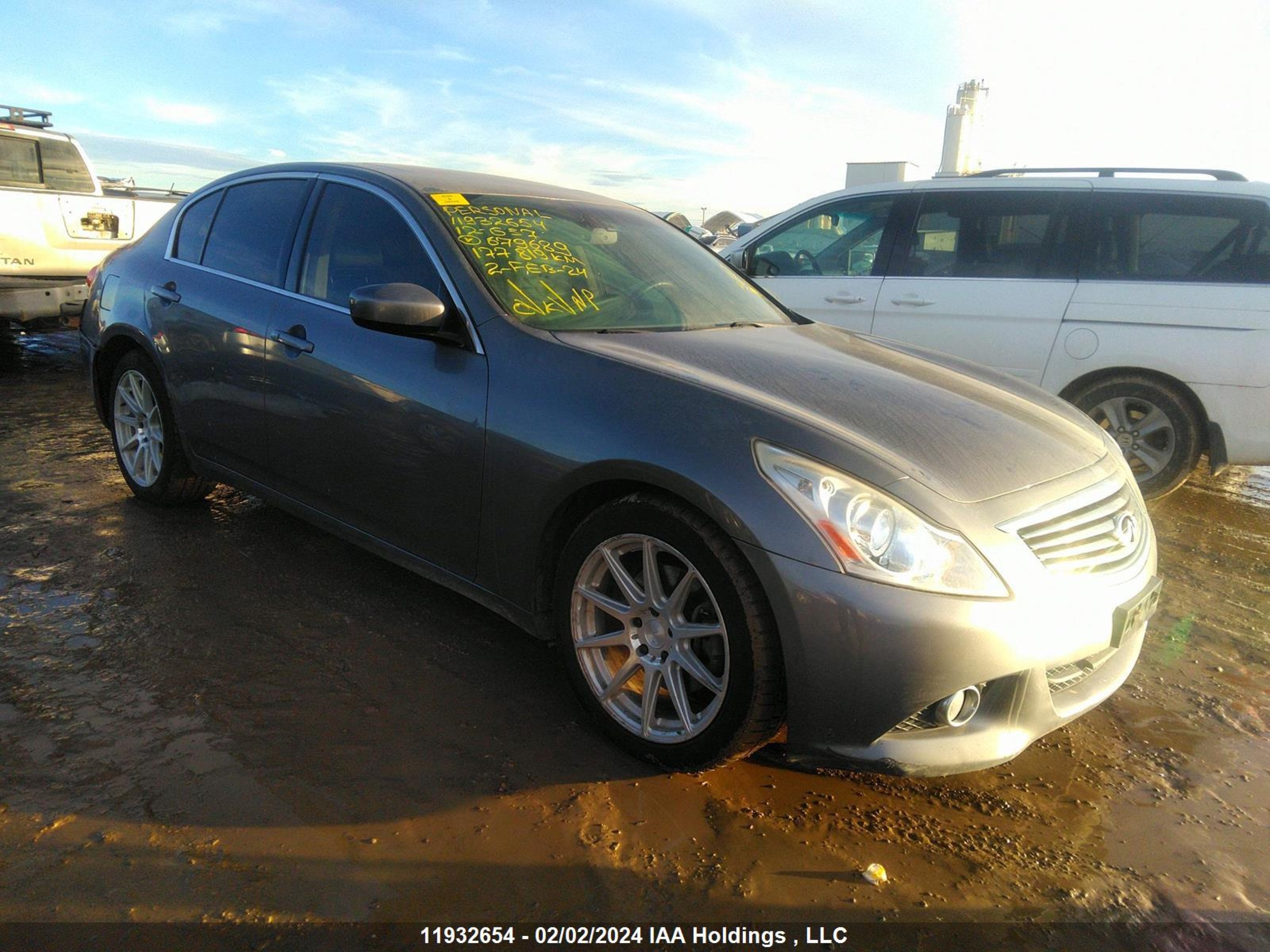 INFINITI G 2012 jn1cv6ar8cm679689