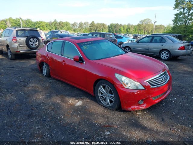 INFINITI G37 SEDAN 2012 jn1cv6ar8cm680843