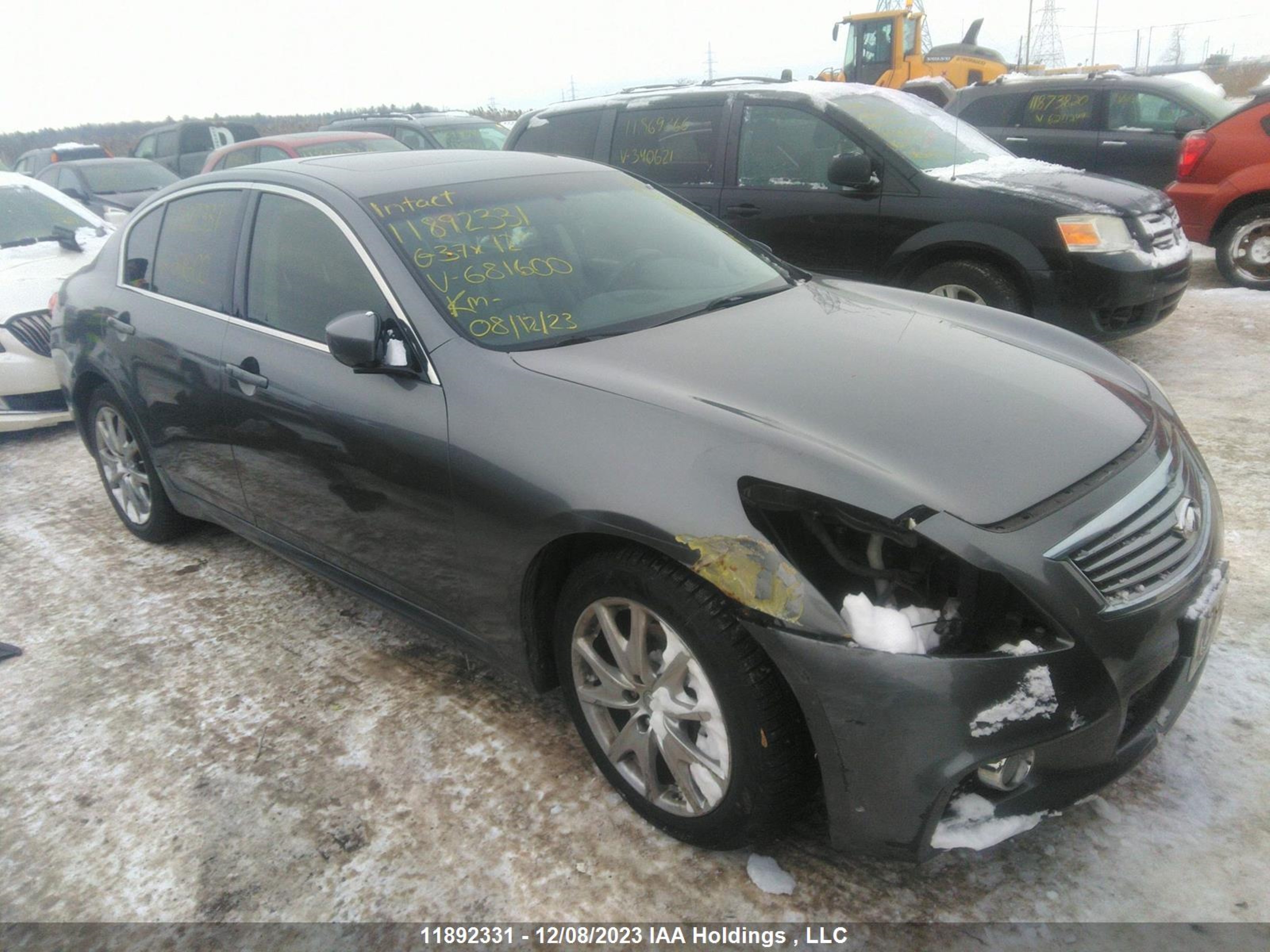 INFINITI G 2012 jn1cv6ar9cm681600