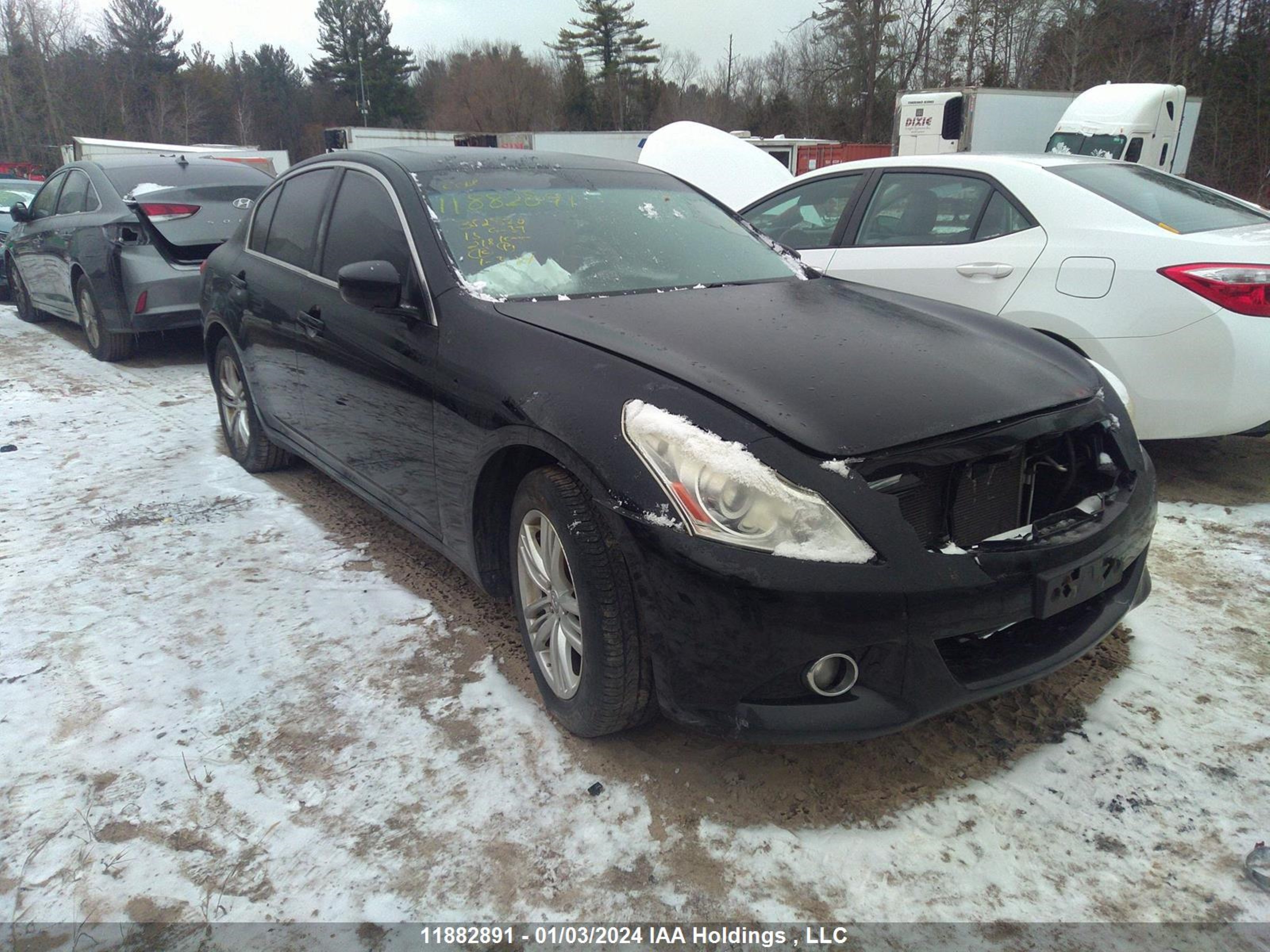 INFINITI G 2013 jn1cv6ar9dm352820