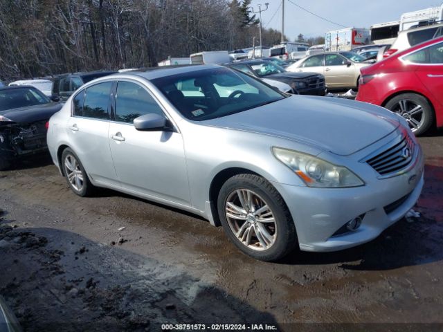 INFINITI G37X 2011 jn1cv6arxbm405019