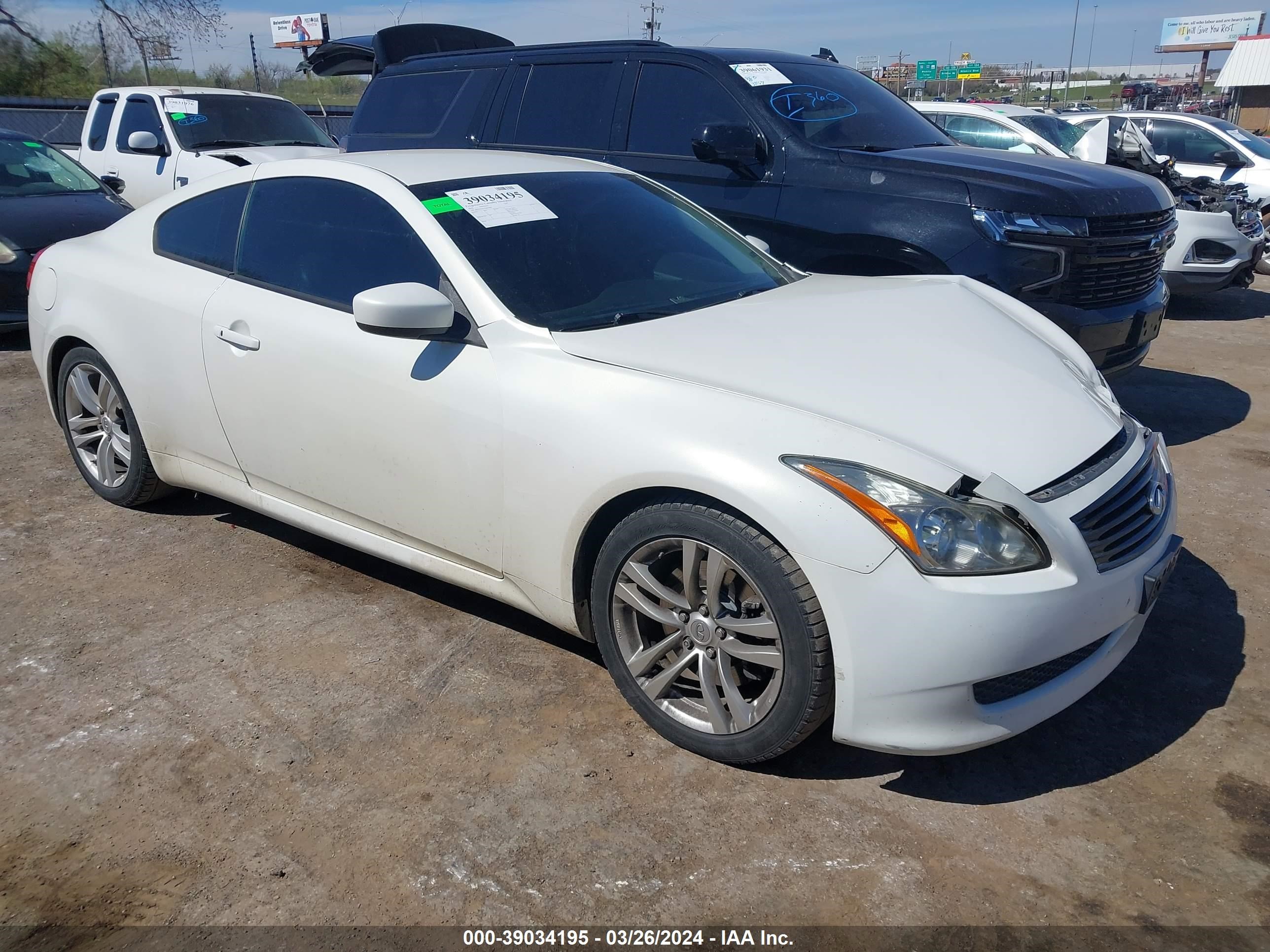 INFINITI G 2010 jn1cv6ek3am102806