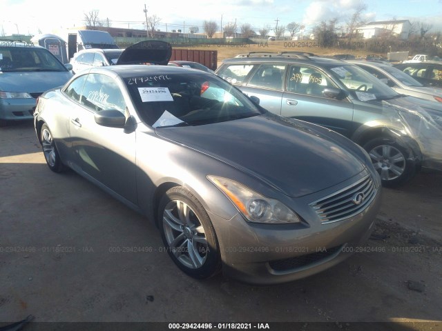 INFINITI G37 CONVERTIBLE 2010 jn1cv6fe2am350263