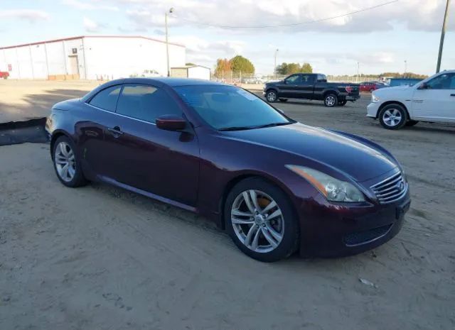 INFINITI G37 CONVERTIBLE 2010 jn1cv6fe4am350510