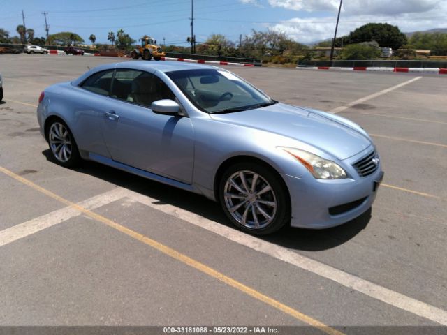 INFINITI G37 CONVERTIBLE 2010 jn1cv6fe7am355345