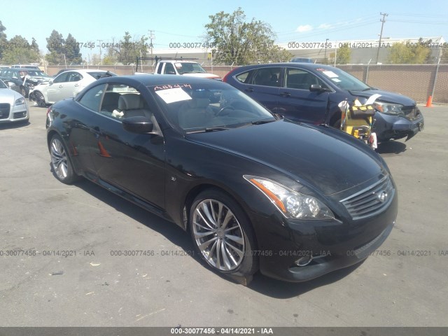 INFINITI Q60 CONVERTIBLE 2014 jn1cv6fe8em900734